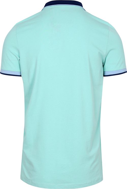 NZA Foxton Polo Piqué Pale Leaf Product / Achterkant