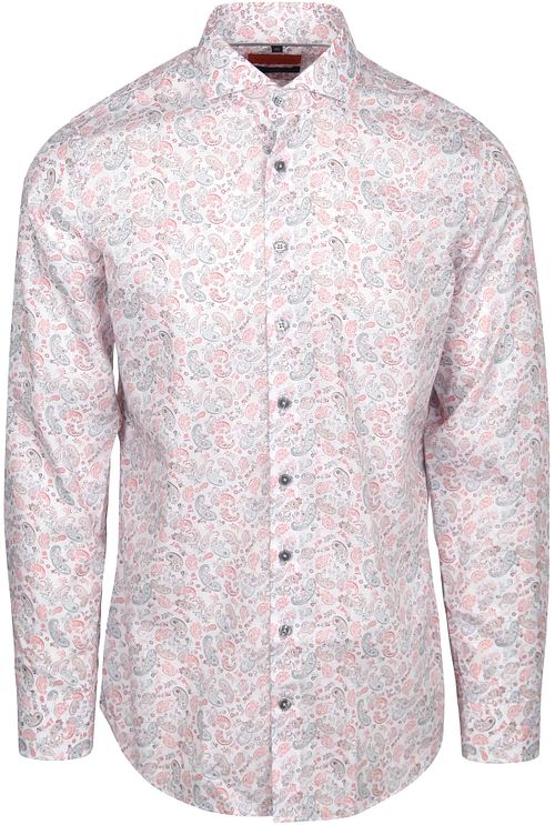 Suitable Melange Skjorte Paisley Multifarvet Product