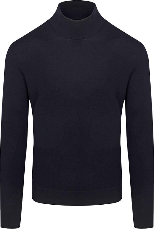 Suitable Pull Col Roulé Merino Marine Product