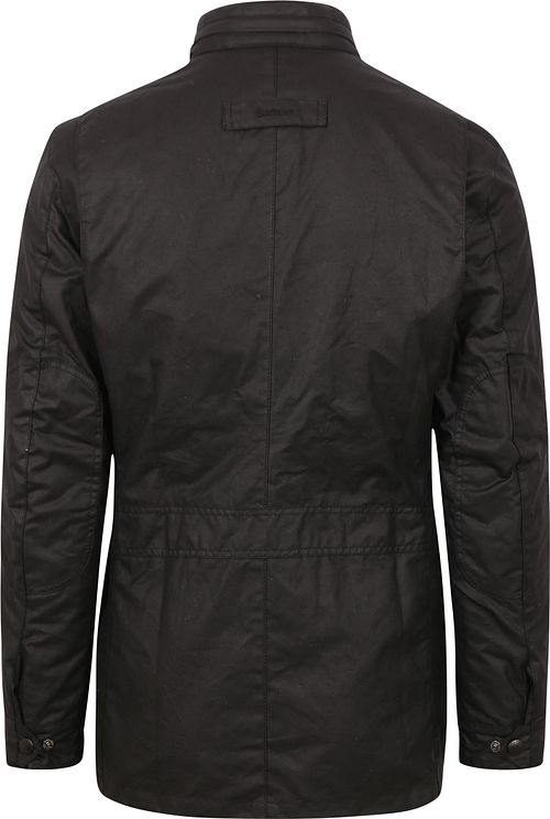 Barbour Voksjakke Corbridge Svart Product / Achterkant