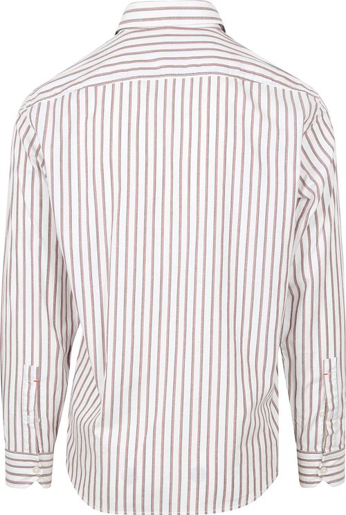 BOSS Ricoplus Shirt Stripes White