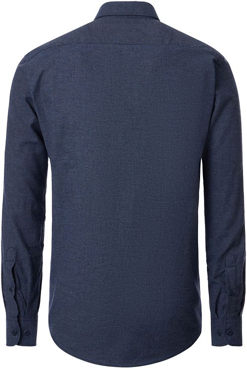 Casa Moda Overhemd Structure Navy Product / Achterkant