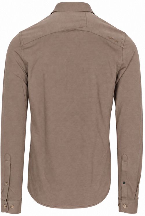 Cast Iron Chemise Twill Jersey Walnut