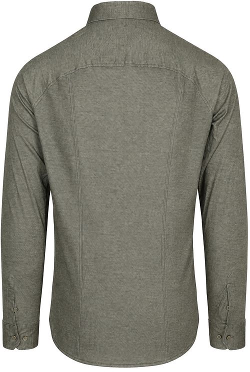 DESOTO Hemd Twill Grün Product / Achterkant