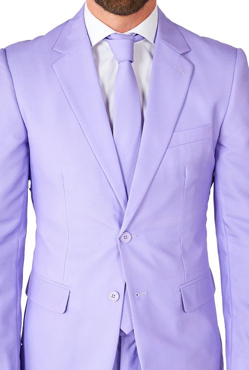 OppoSuits Overdådig Lavendel Kostyme Model / Detail