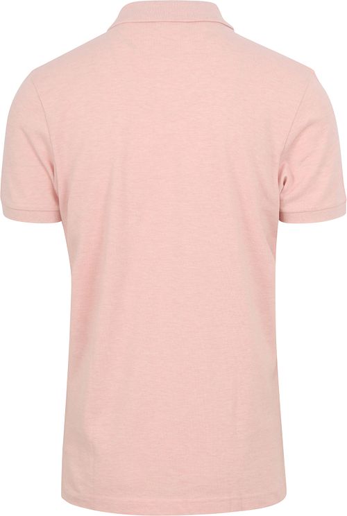 Profuomo Piqué Poloshirt Rose Product / Achterkant