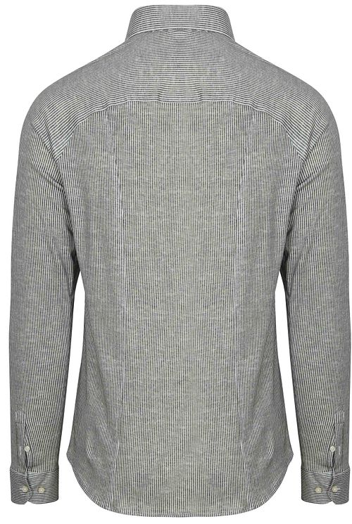 Desoto Chemise Stripe Vert Product / Achterkant