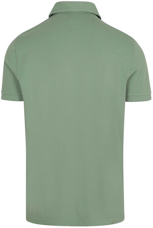 NZA Polo Hawera Mist Grün Product / Achterkant