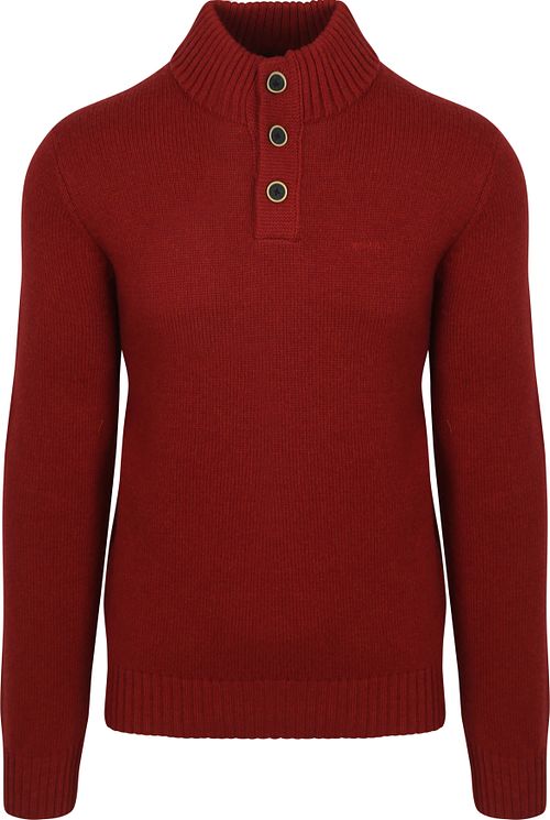 NZA Pullover Mocker Adan Cherry Red Product