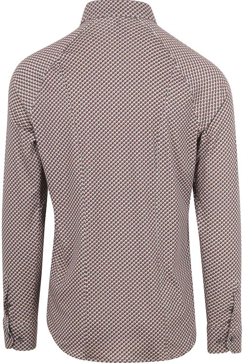 Camisa Desoto estampada New Moon multicolor Product / Achterkant