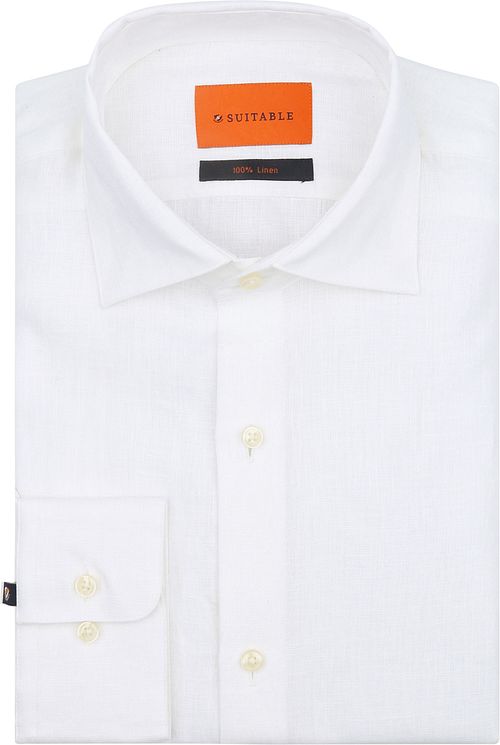 Suitable Skjorte i Lin Hvit Product
