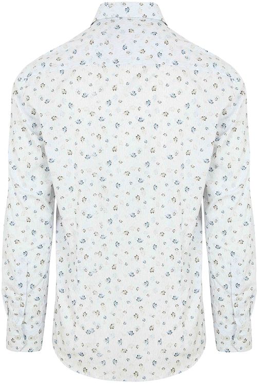 State of Art Hemd Blumenprint Weiß Product / Achterkant