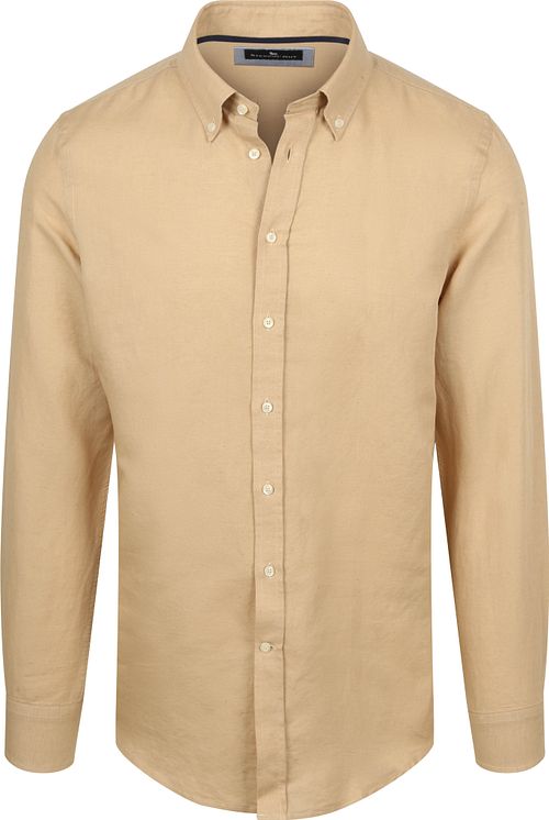Steppin' Out Skjorta Linne Bomull Beige Product