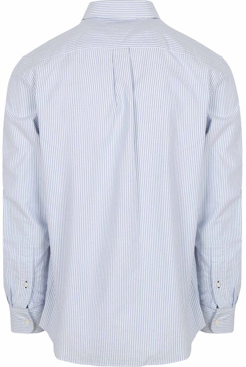 Tommy Hilfiger Oxford Shirt Stripes Light Blue Product / Achterkant