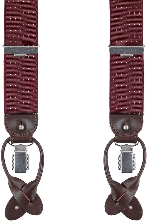 Bretelle Profuomo Luxe bordeaux-bianco Product