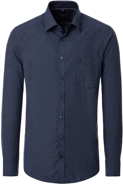 Casa Moda Overhemd Structure Navy Product