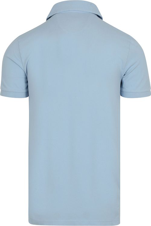 NZA Hawera Polo Light Blue Product / Achterkant