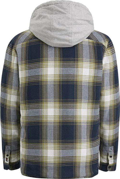 PME Legend Overshirt Ruiten Blauw Groen Product / Achterkant