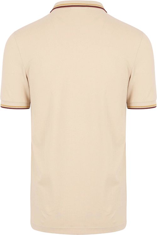 Fred Perry Polo M3600 Ecru W55 Product / Achterkant