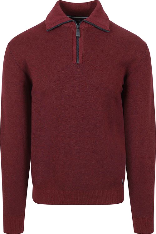 CASAMODA Halvzip Genser Bordeaux Product