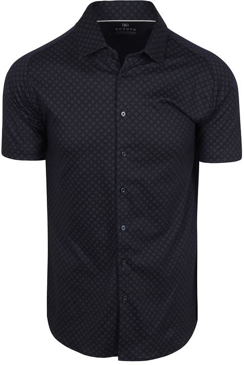 Desoto Cubes Camisa Manga Corta Navy Product