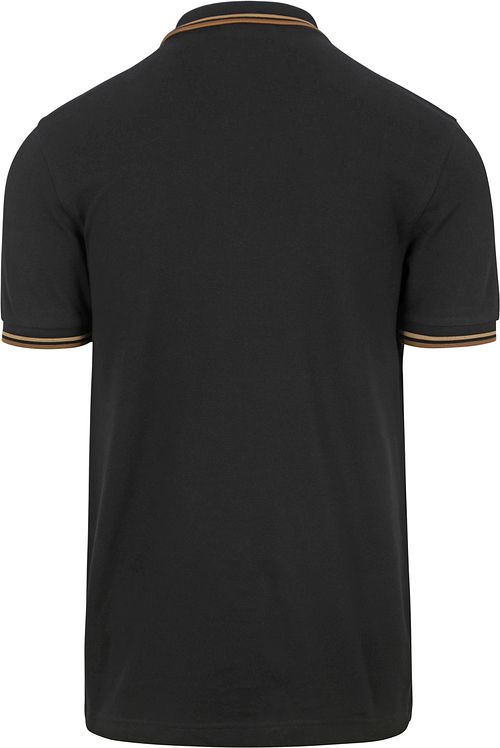 Fred Perry Polo M3600 Schwarz U97 Product / Achterkant