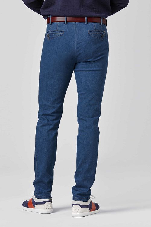 Jeans Meyer Dublin Blu Model / Achterkant