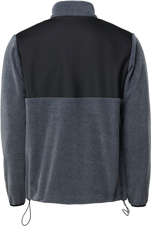Rains Fleece Zip Vest Grijs Product / Achterkant