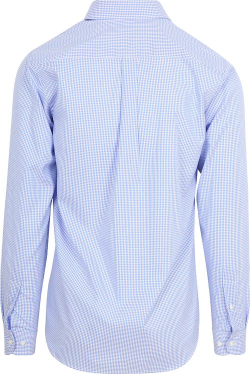 Steppin' Out Camicia Casual A Quadri Blu Product / Achterkant