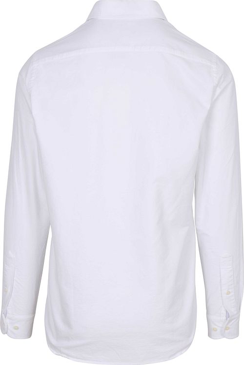 Steppin' Out Shirt Oxford White Product / Achterkant