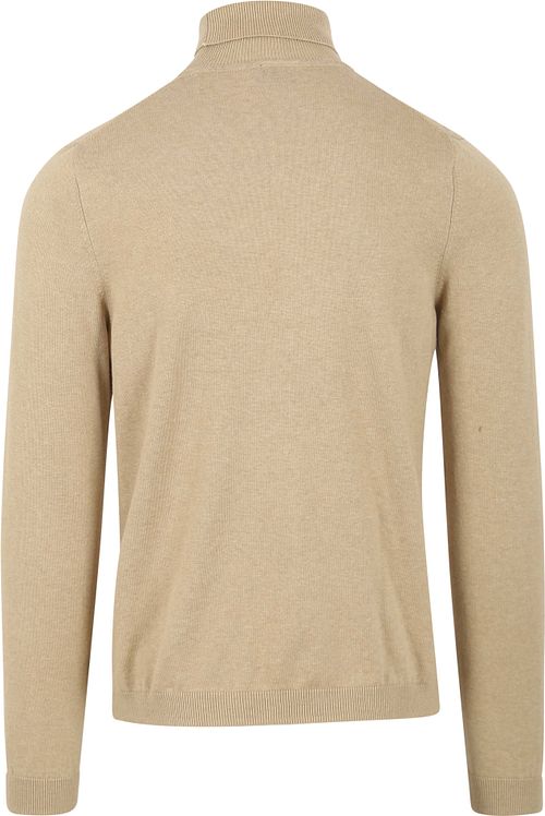 Suitable Høyhalset Kabelstrikk Beige Product / Achterkant