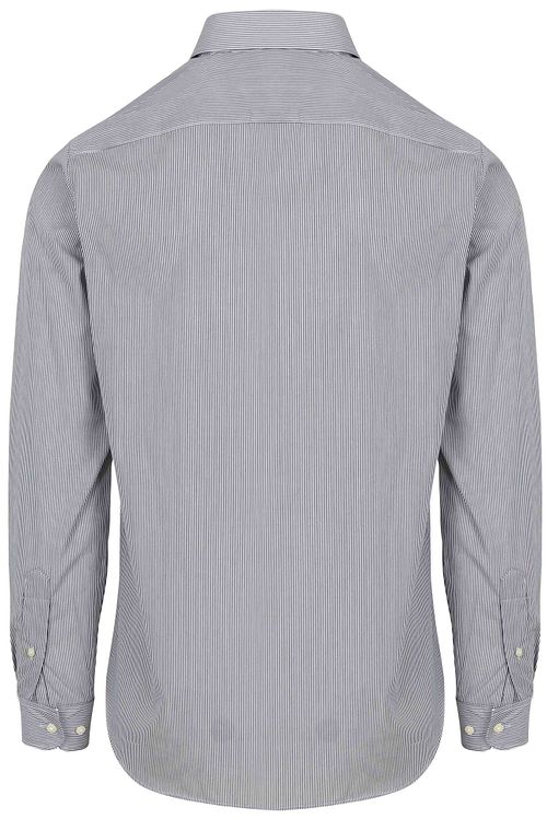Camicia a righe navy Steppin' Out Product / Achterkant