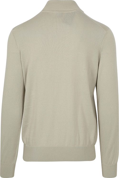 Jersey de cuello alto BOSS Akiro Beige Product / Achterkant