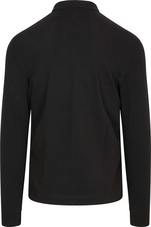 Lacoste Longsleeve Polo Shirt Piqué Black