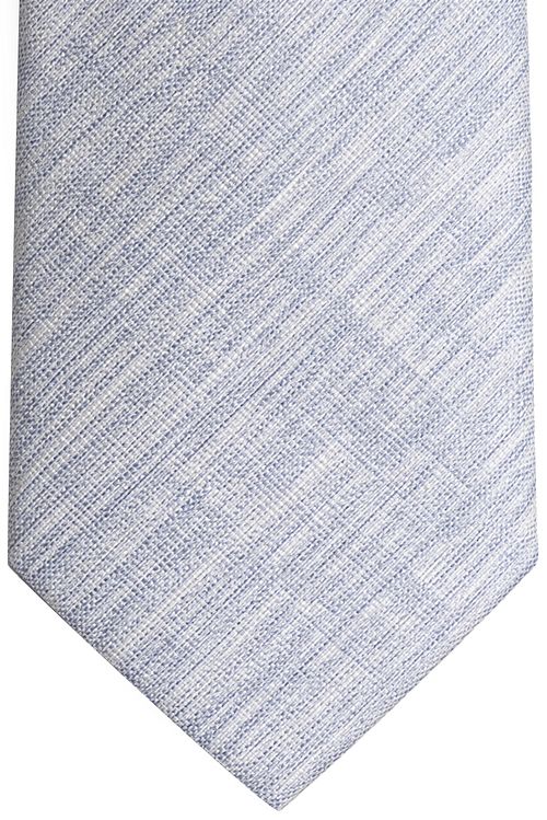 Krawat jedwabny Suitable dwukolorowy w kolorze niebieskim Product / Detail
