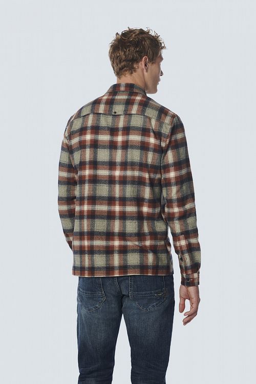 No Excess Overhemd Ruiten Caramel Model / Achterkant