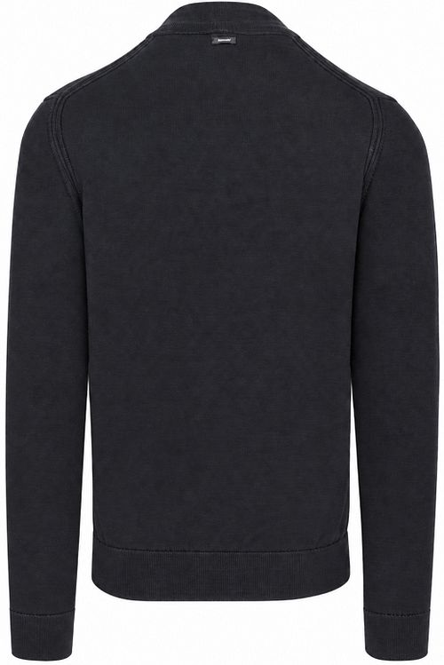 Vanguard Pullover Half-zip Mouline Zwart