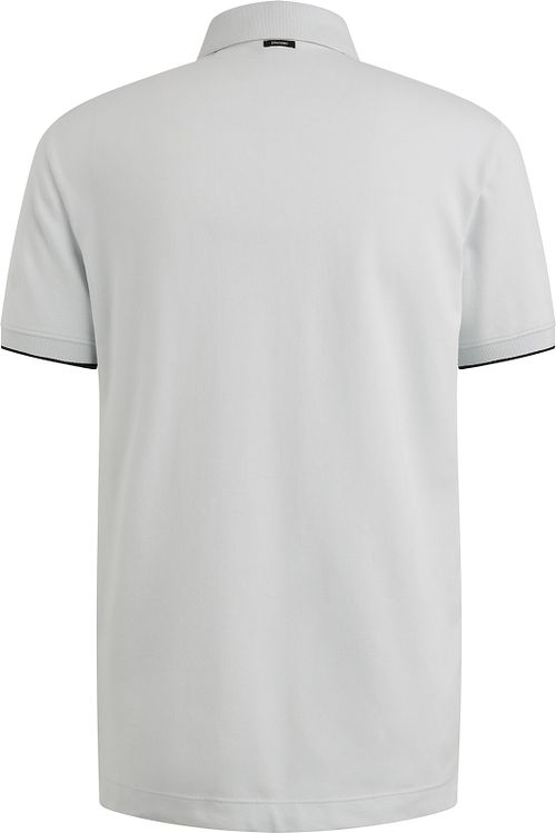 Vanguard Poloshirt Piqué Lichtblauw Product / Achterkant