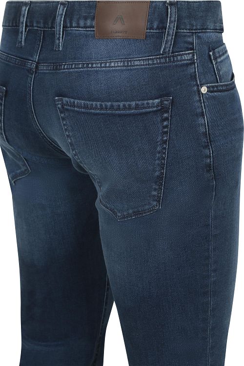 Alberto Slim Dual Flex Denim w ciemnogranatowym kolorze Product / Detail