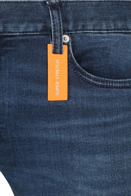 Alberto Slim Dual Flex Denim w ciemnogranatowym kolorze Product / Detail