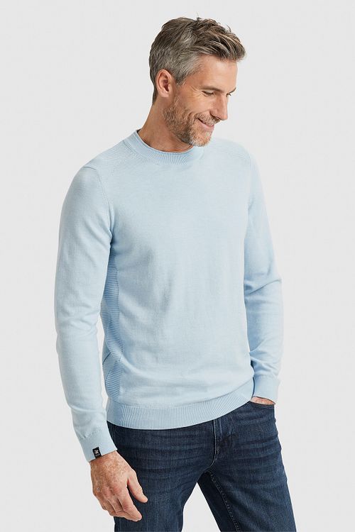 Jersey Vanguard Slubs azul claro Model / Zijkant