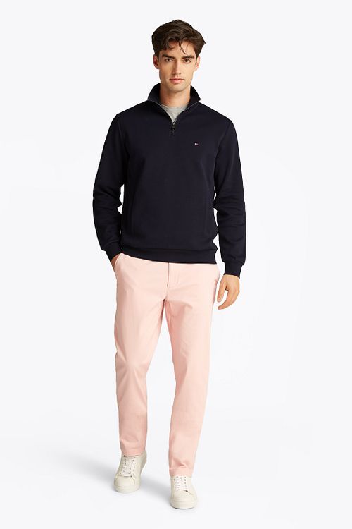Jersey Tommy Hilfiger Half Zip Intechno Navy Model / Voorkant