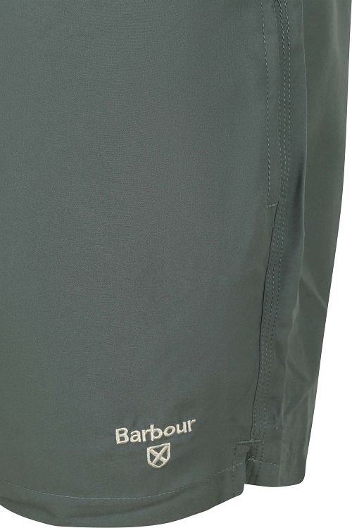 Barbour Badeshort Logo Vintage Teal Product / Detail