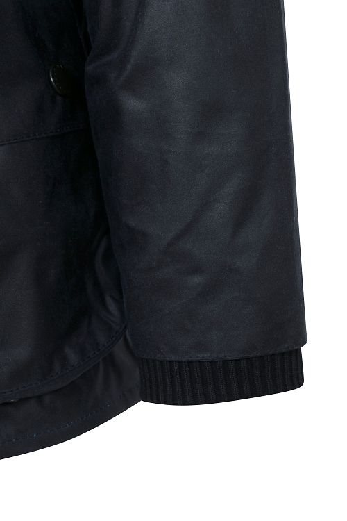 Barbour Bedale Vaxjacka Mörkblå Product / Detail