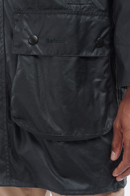 Barbour Border Vax Jacka Blå Product / Detail