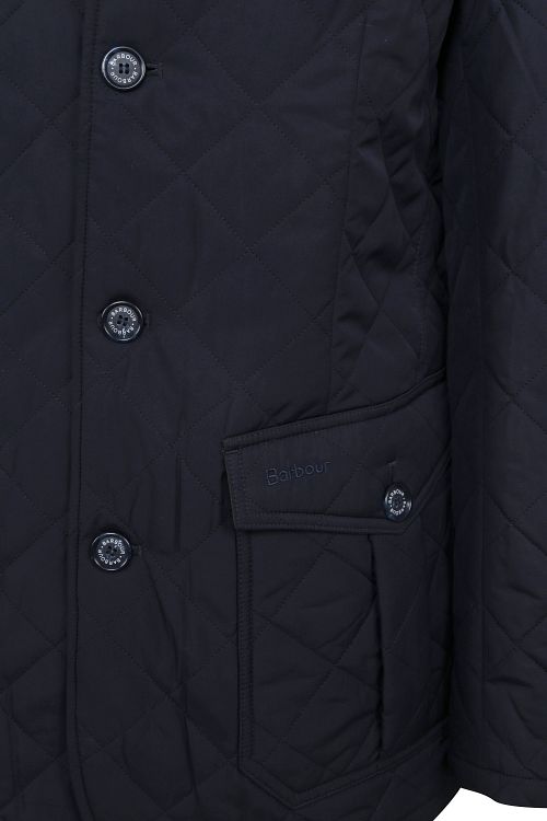 Barbour Jas Quilted Lutz Donkerblauw Product / Detail