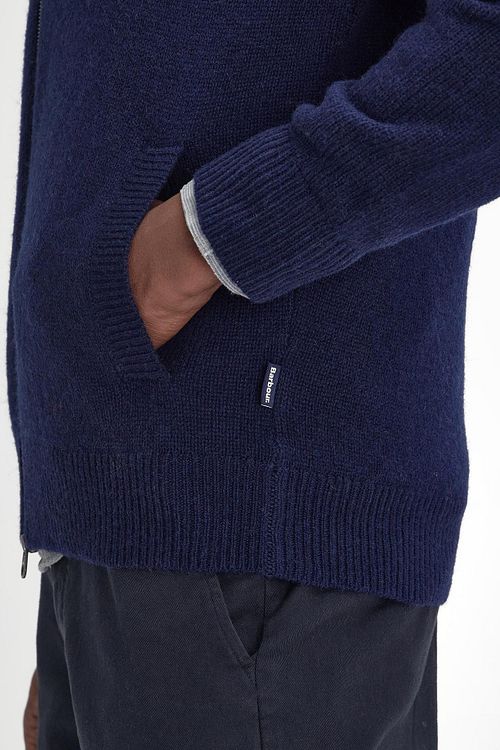 Barbour Talder lynvest i uld, mørkeblå Product / Detail