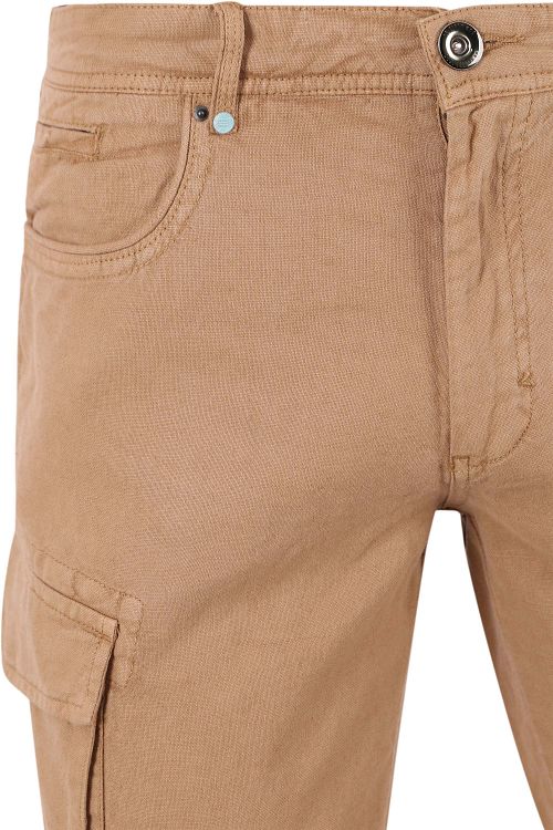 No Excess Cargo Short Linnen Beige Product / Detail
