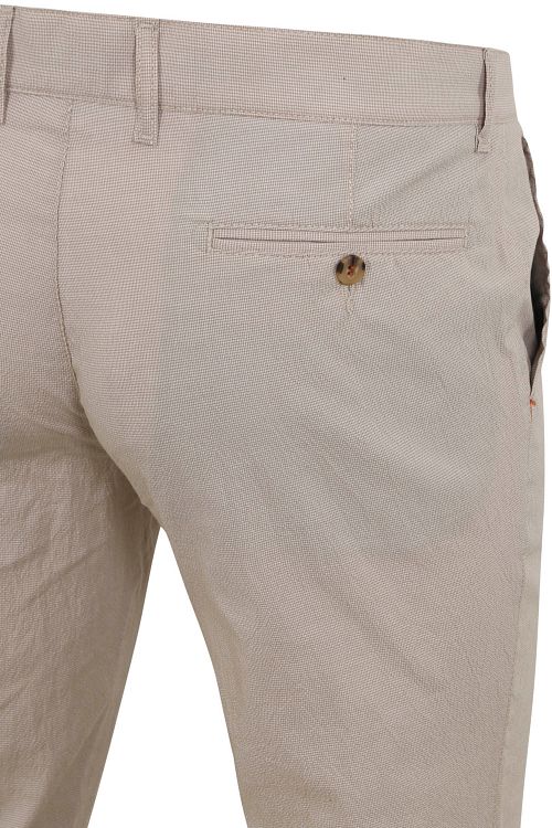 Suitable Chino Pico Carreaux Beige Product / Detail