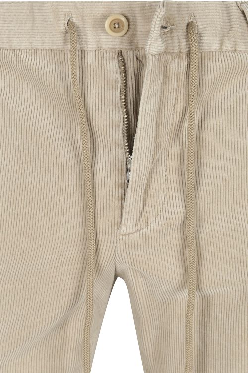 Pantaloni Alberto Jump in velluto a coste Greige Product / Detail
